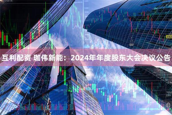 互利配资 珈伟新能：2024年年度股东大会决议公告